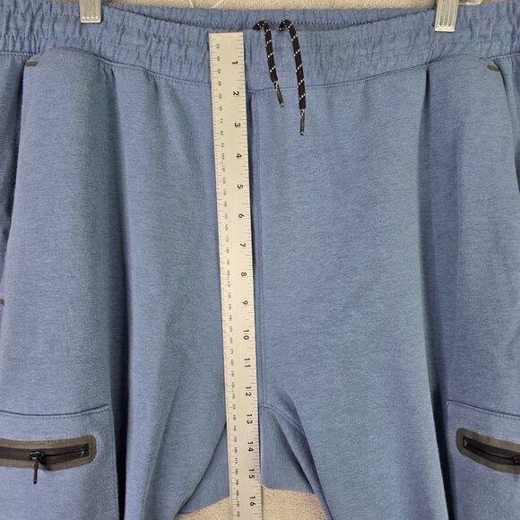 Mens Old Navy Blue Active Dynamic Fleece Jogger Pants 4-Way Stretch Size XXL - Picture 9 of 9